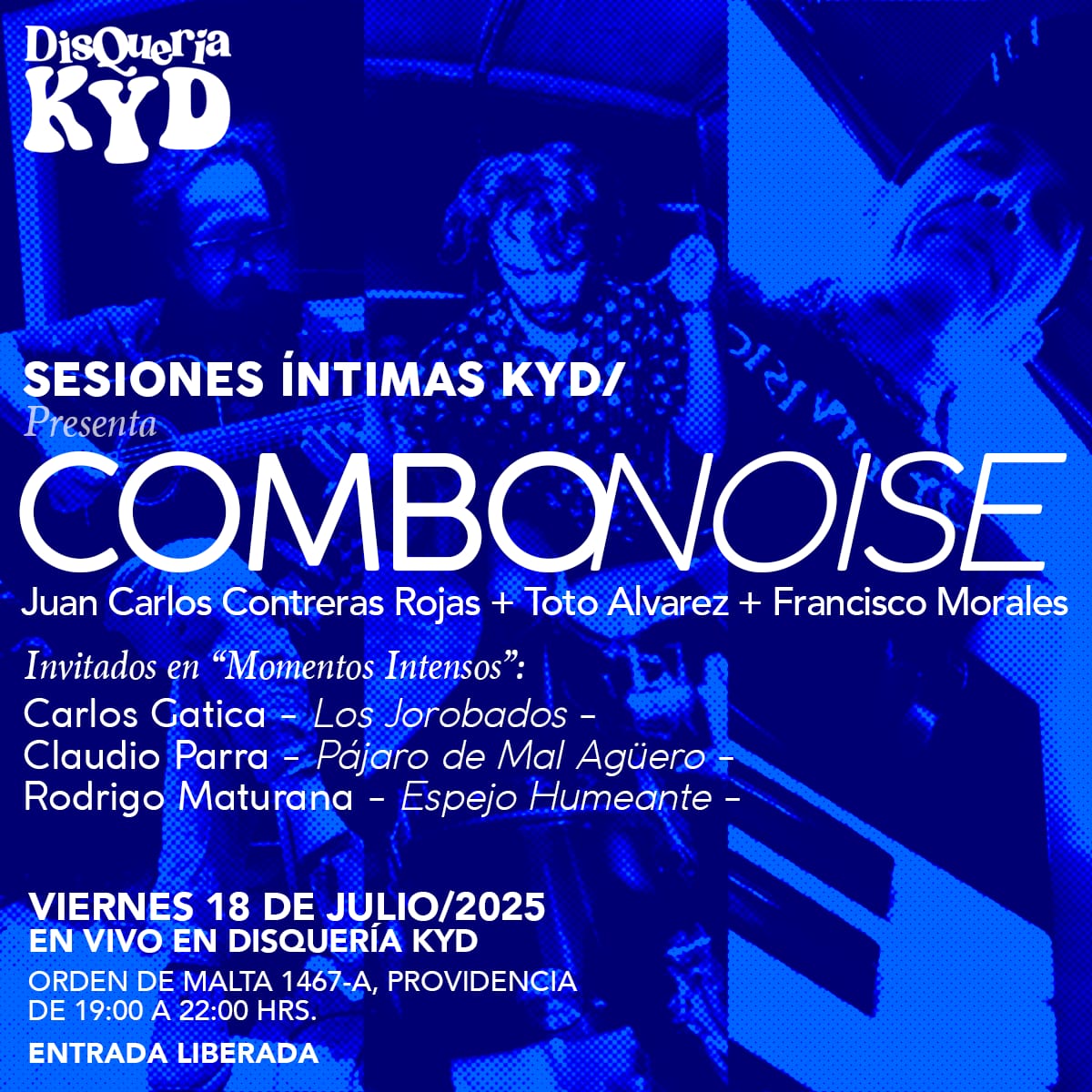 Juan Carlos Contreras de Agrupación Ciudadanos remata su residencia en disquería KYD